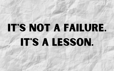 You Are Not a Failure
